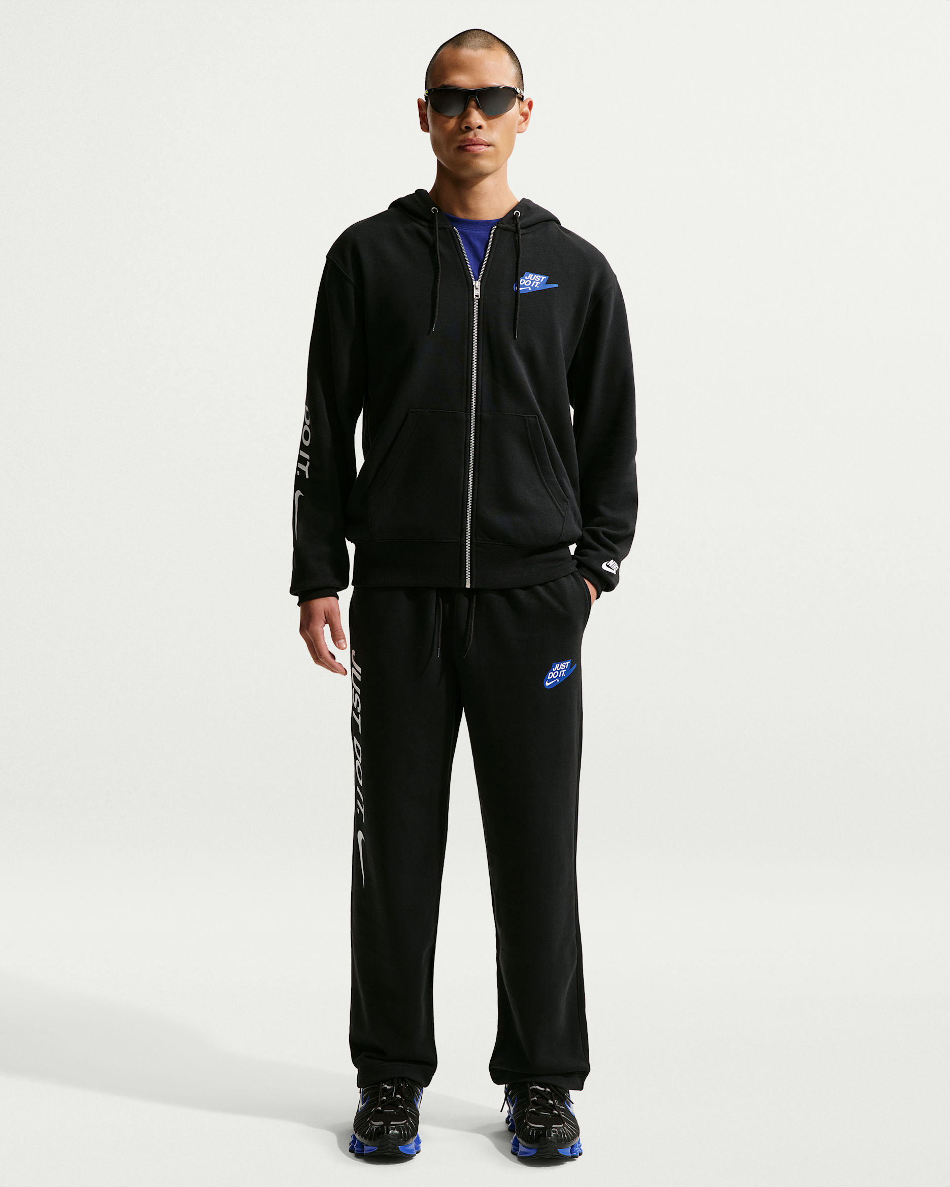 Nike Sportswear Club Men's French Terry Open Hem Trousers. Nike ID